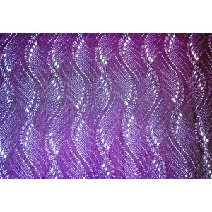 10cm Baumwolldruck Fresh Lilacs Wellenstreifen (Grundpreis € 12,00/m)